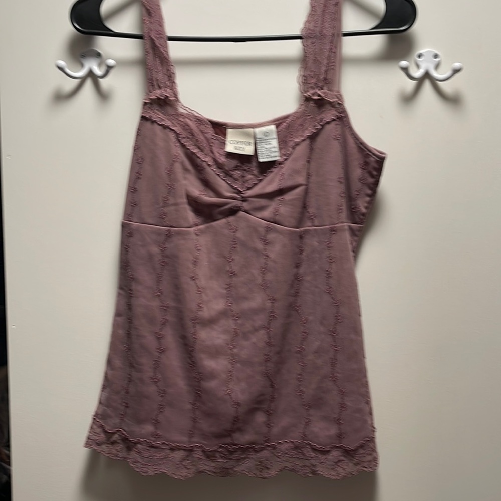 Copper Key top, size Jr large